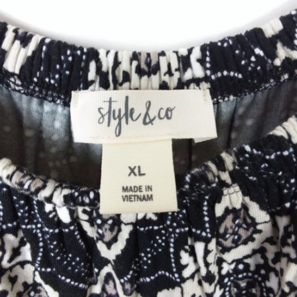 Style & Co Womens Off Shoulder Dress New - Picture 3 of 4